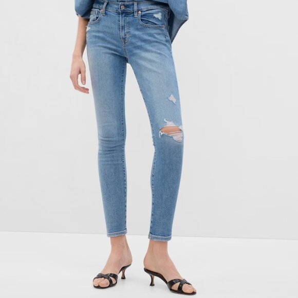 🎀GAP Mid Rise True Skinny Jeans - Picture 2 of 9